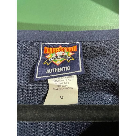 Cooperstown Dreams Park - Men's Blue/Red Short Sleeve Windbreaker - Size M - Picture 3 of 4